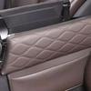 Center Console Armrest Box Cover Pad Decoration For Mercedes Benz V Class W447 V260 V300 Leather Anti-Scratch Armrest Cushio