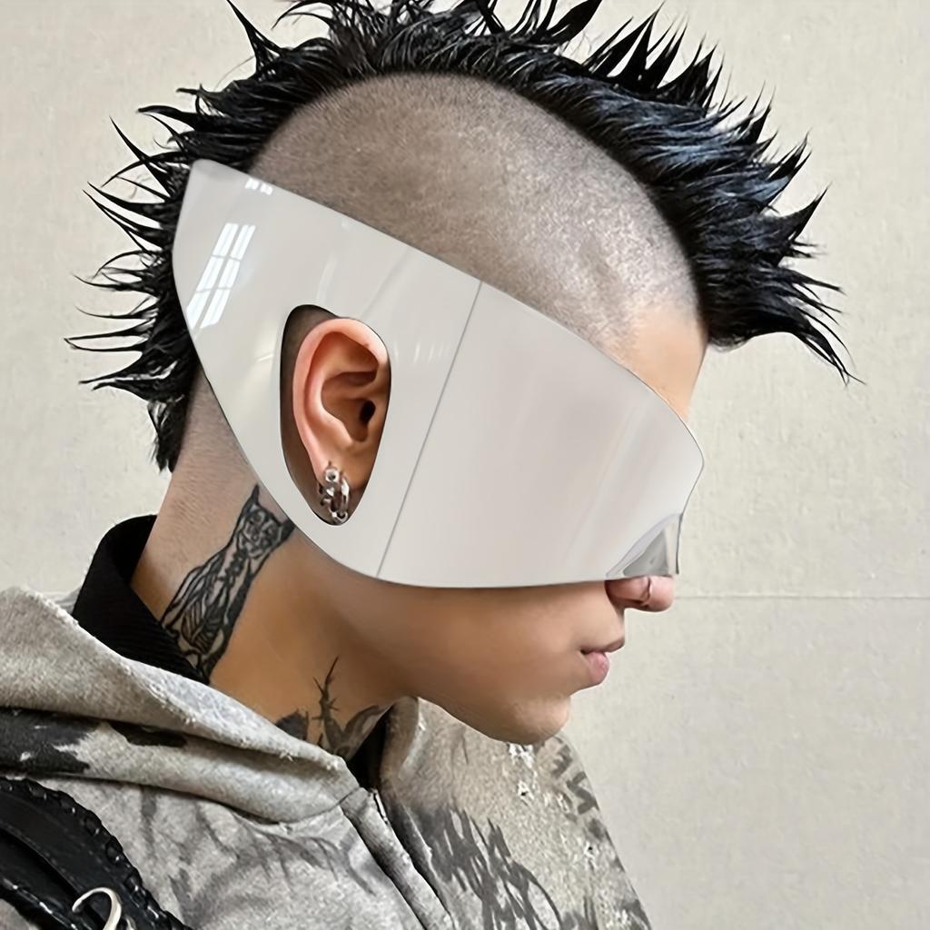 Y2K Future Technology Museum - Stylish Unisex Glasses That Blend Fashion And Trend