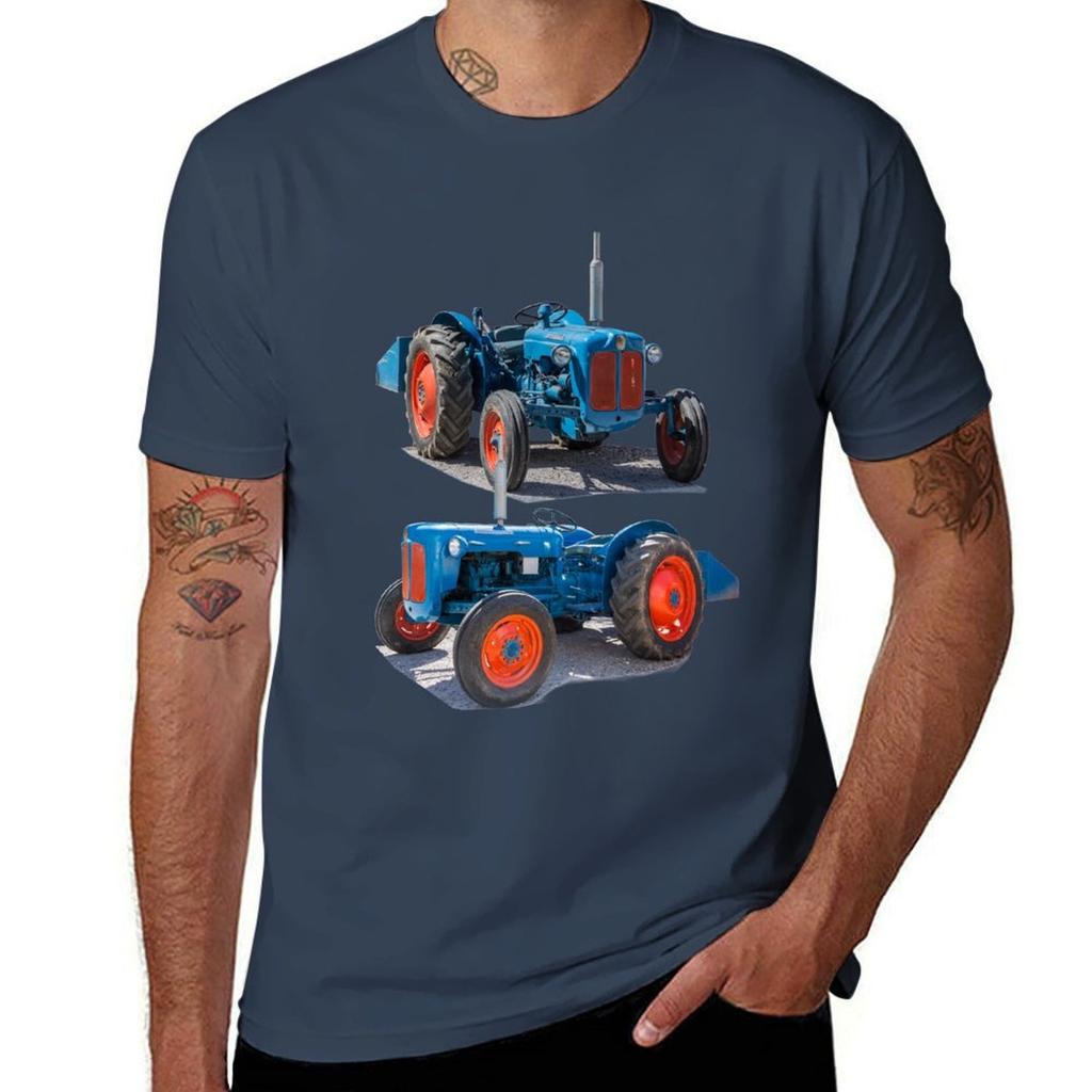 Fordson Dexta Traktor T-Shirt Wasserabweisendes Freizeit-T-Shirt