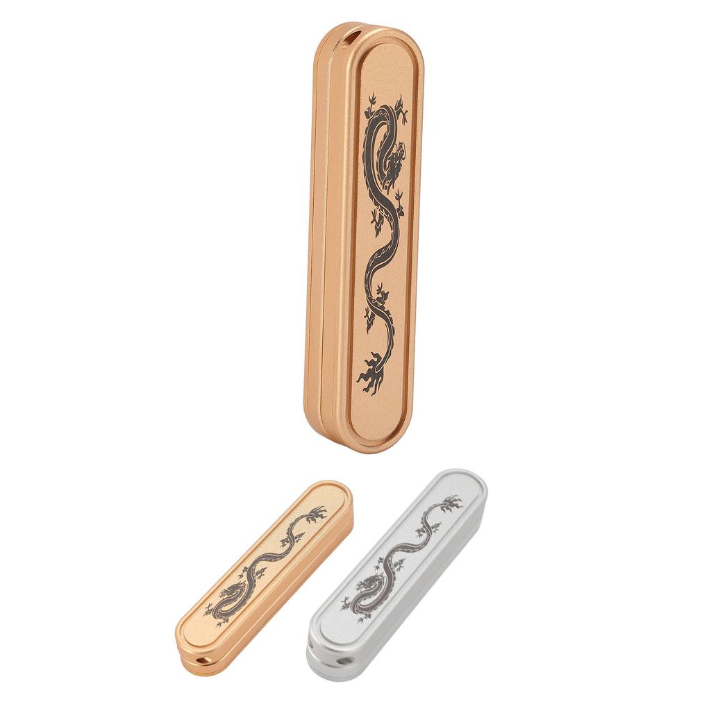 Metal Push Slider Toy Fingertip Push Card Mechanical Fingertip Slider Toy for Office Home Station