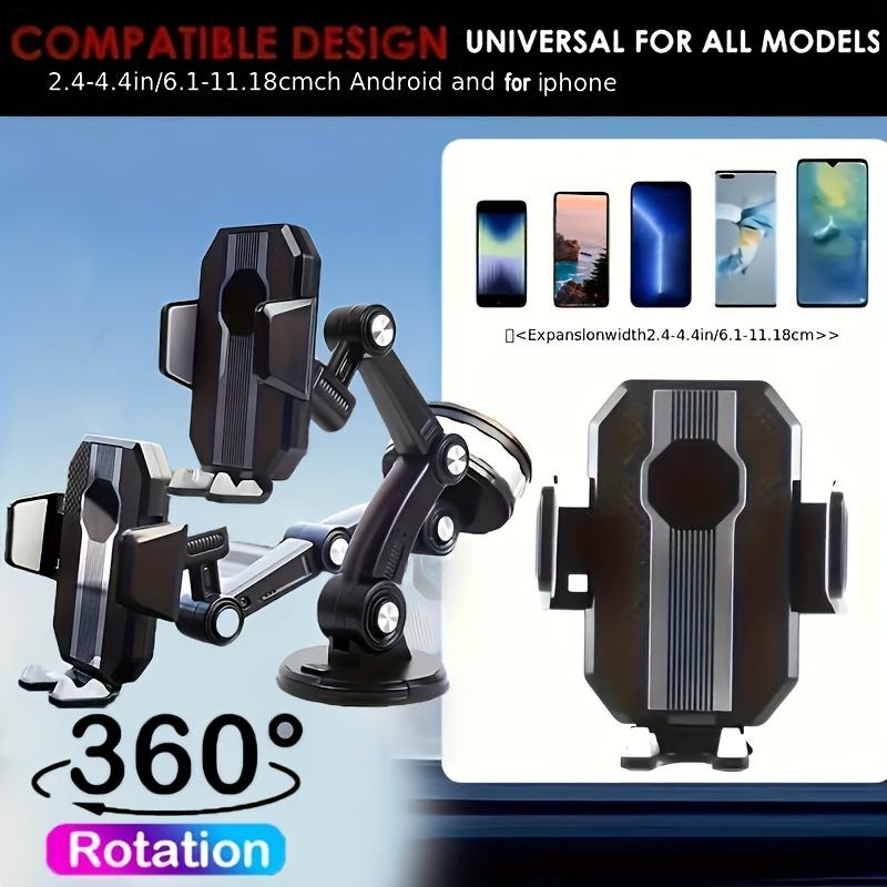 360° draaibare mobiele telefoon auto telefoonhouder vaste schokbestendige mobiele standaard GPS-ondersteuning