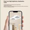 60W Low Ceiling LED Ceiling Fan Light with Remote E27 Socket Dual Fans Energy Saving for Kids Room Home Renovation