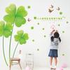 Clover Wall Sticker Self Adhesive Vinyl Decal for Living Room TV Background Bedroom Wall Decor Home Art Removable