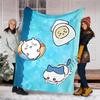 Chiikawa1 printed throw blanket—lightweight,soft,warm;versatile blanket for all seasons—perfect as &air-conditioning throw,nap blanket