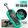 Green Pinless Wood Moisture Meter FY8869 Rechargeable Non Destructive Tester 0 100 RH 5 40mm Depth for Lumber Drywall