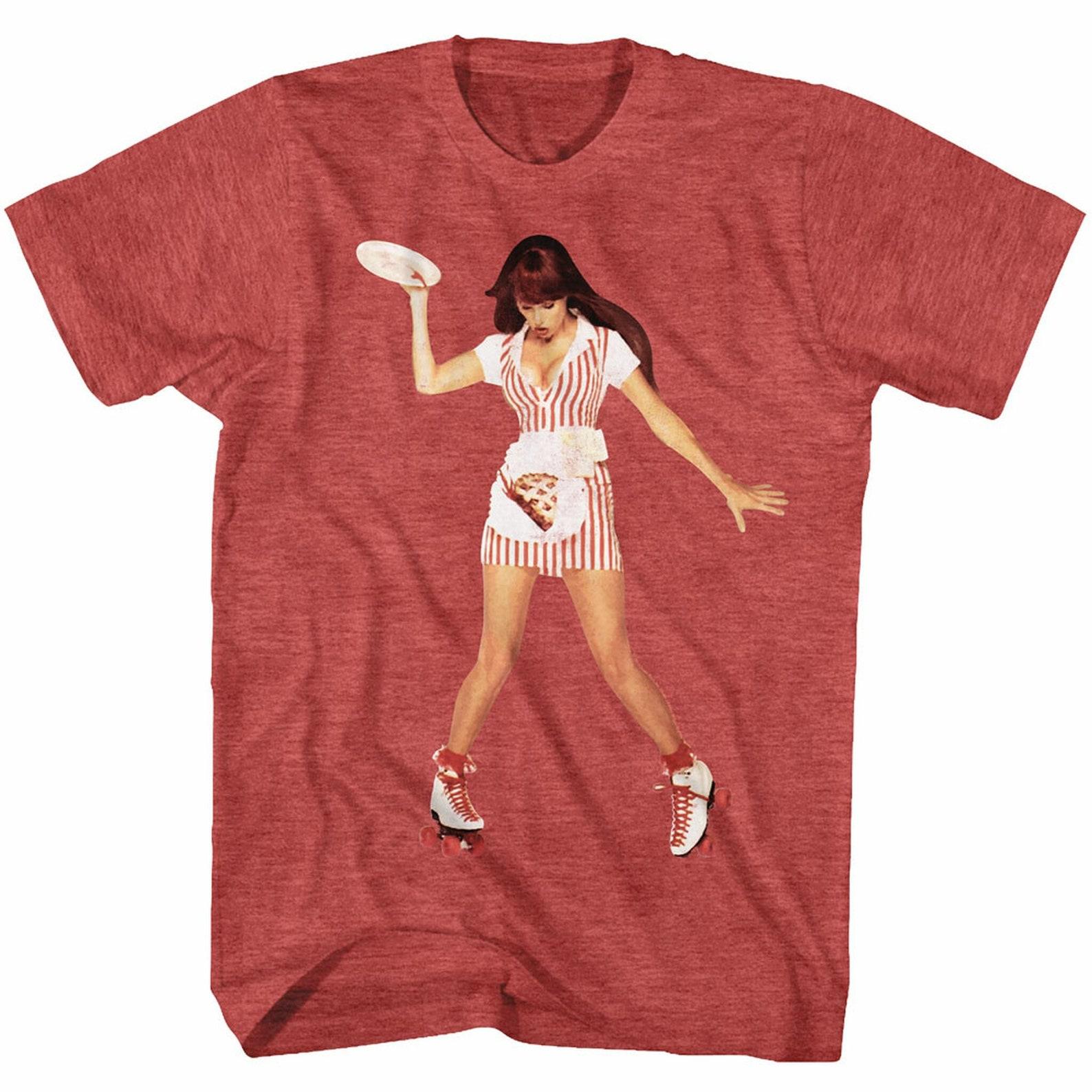 Warrant Skates Red Heather Adult T-Shirt M