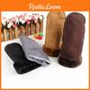 Thermal Women Gloves Winter Warm Mittens Fold Back Cuff Outdoors Clothing Gift
