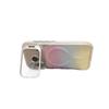 Gradual change smudge transparent case for Apple 11ProMax mobile phone case new iPhone11 frame invisible bracket