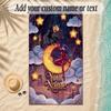 Beach TowelMiraculous Ladybug Custom Name Text Personalized Soft Towel for Beach Pool Indoor Home Decor Gift