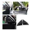 Car Door Panel Audio Horn Cover Tweeter Triangular Speaker Loudspeaker Cover Trim For Toyota Corolla 2014-2018