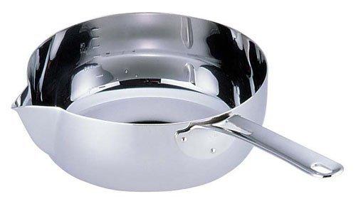

Gyokukodo MA Denji Saucepan, 22cm, Magnetic Stainless Steel, Japan, AKTB004