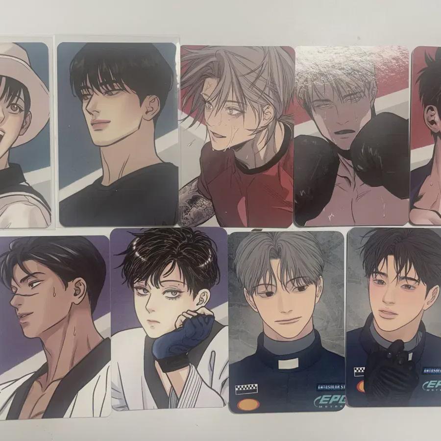 

Team Resin Another Pink Collection Photo Card Batch Night Book, Sword And Flower Guitai