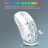Wireless Gaming 4800 DPI Dual Mode Wireless with RGB Portable Gaming 4 DPI Levels for Laptop PC Mouse, BT5.1/2.4G Mouse, Backlight, Mouse,