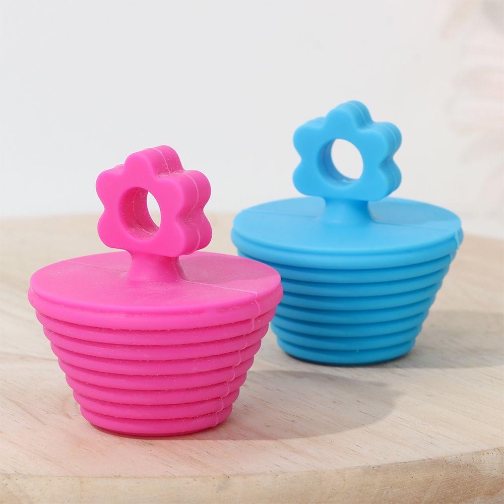 Silicone Bathtub Plug Bathroom Kitchen Sink Drain Stopper Replacement Practical Anti-clogging Bathtub Plug Bathroom Hardware