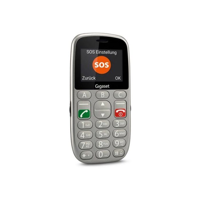 Gigaset Mobile Pour Personnes Âgées Avec Couverture Bouton SOS Très Accessible 3 Touches D'appel Direct Prothèse Auditive