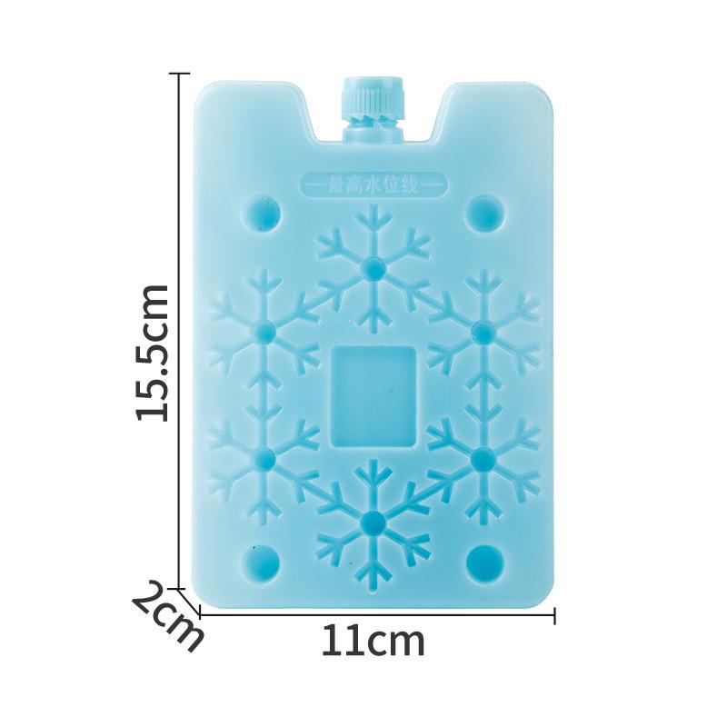 Reusable Ice Pack: Blue Ice Crystal Box for Cooling and Preservation