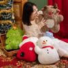 Christmas Doll Gingerbread Man Xmas Tree Throw Pillow Christmas Decoration 2026 Sofa Ornament Christmas Gift Pillow Cushion