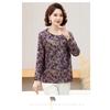 High Elastic German Velvet Spring and Autumn Long-sleeved Bottoming Middle-aged and Elderly