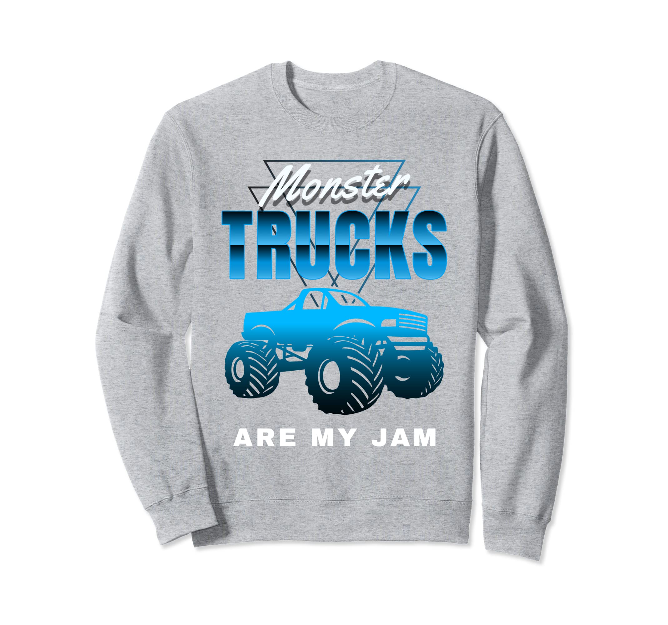 

Monster Trucks Are My Jam Birthday Boy Monster Truck Sweatshirt