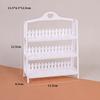 High Quality Mini 1:12 Dollhouse Furniture Multistyles Plastic DIY Miniature Shelf Bogu Empty Shelf