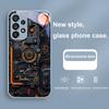 Mechanical structure device for Samsung Galaxy S24 Plus S20 21 FE S23 Ultra S8 9 A70 72 73 50 51 52 53 Tempered glass phone case