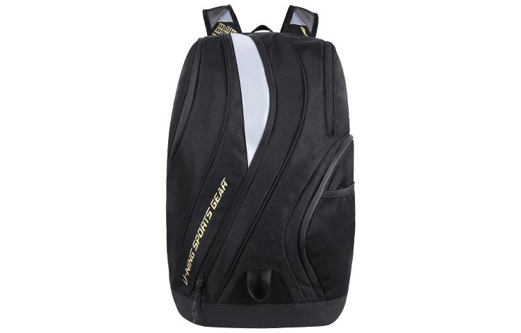 Li Ning Polyester Backpack Medium Men s Black ABSS453-1