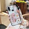 Waterproof Lanyard Phone Case For UMIDIGI Power Fashion Design Cartoon Ring Protective Cute Wrist Strap Anti-knock