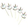 Small Horse Birthday Wedding Cake Topper Insert Decoration Festival Supplies for Kids Boys Girls ,