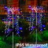 Solar Fairy Lights Outdoor Garden Waterproof Flower Lights For Yard Outside Patio Lawn Pathway Decorative Lamp 1pcs