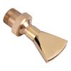 DN15 DN20 Brass Fan Shaped Fountain Nozzle Flat   Bill Fountain Sprinkler Spray for Garden Pond Amusement     Library