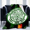 Cel-tic Football Club Crest Printed Throws Blanket Soft Flannel Blankets for Couch Bed Gifts for Men Women Picnic blanket Christmas gifts