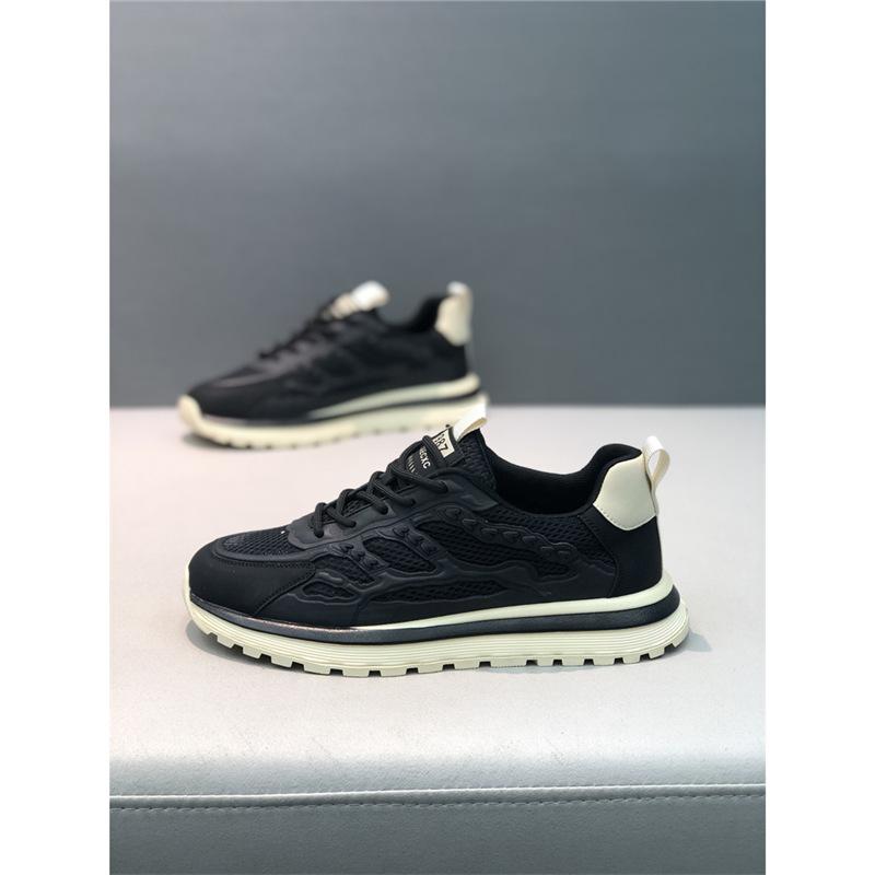 Spring new low-top mesh surface, breathable and comfortable casual soft bottom lace-up ec