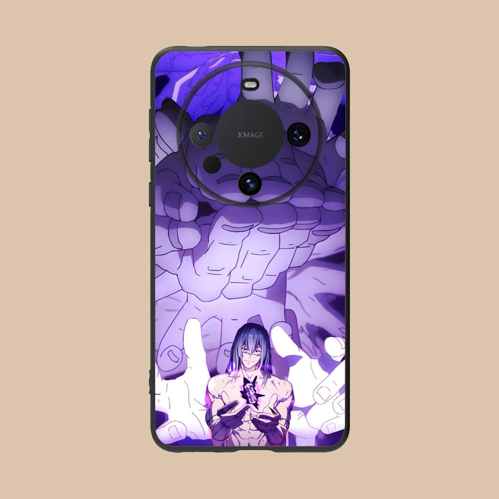 JJK Mahito Phone Case for Huawei Mate 60 50 40 30 20 10 Pro Plus Lite E 5G Soft TPU Shockproof Cover