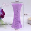 Pot Container Plastic Embossment Vase Flower Arrangement Home Office Table Decor Home Decoration Nordic Vase Flower Vase