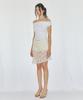 Yuhili Mesh Lace Skirt / White