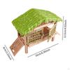 Bausatz mit Geflügelkäfig, Bauernhof-Szenenmodell, Miniatur-Spielhaus für Jungen