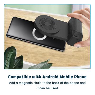 Poignée magnétique multifonction pour appareil photo de smartphone, support de chargement sans fil, support BT