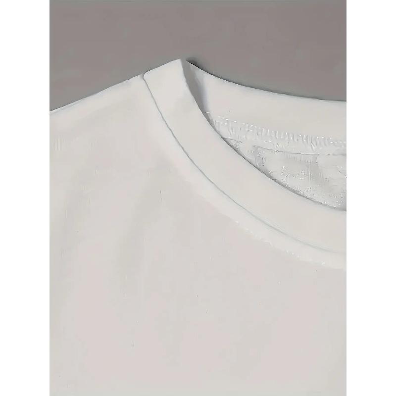 European Size Women'S Brown Sugar Graphic T-Shirt - Casual Round Neck Short Sleeve with Flowing Sand Letter Heart Print, Relaxed