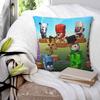 Zooba Battle Arena Square Pillowcase Pillow Cover Polyester Cushion Decor Comfort Throw Pillow for Home Living Room