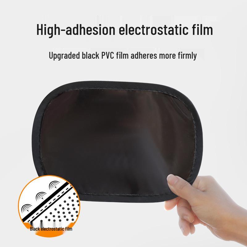Car Sunshade Heat Insulation Blackout Curtain for Windshield & Side Windows