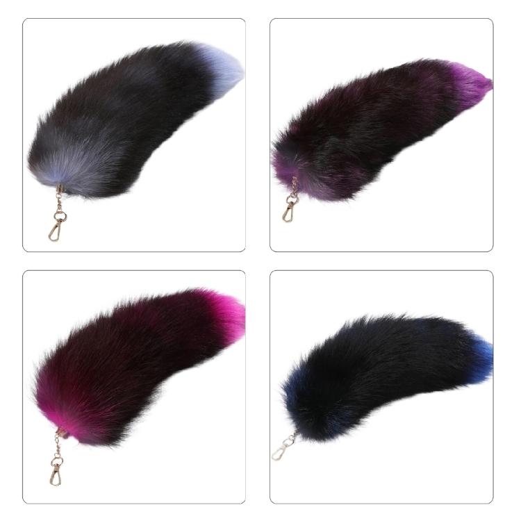 Tierischer Schwanz Schlüsselanhänger Geldbörse Tasche Anhänger Schlüsselanhänger Zubehör für Damen