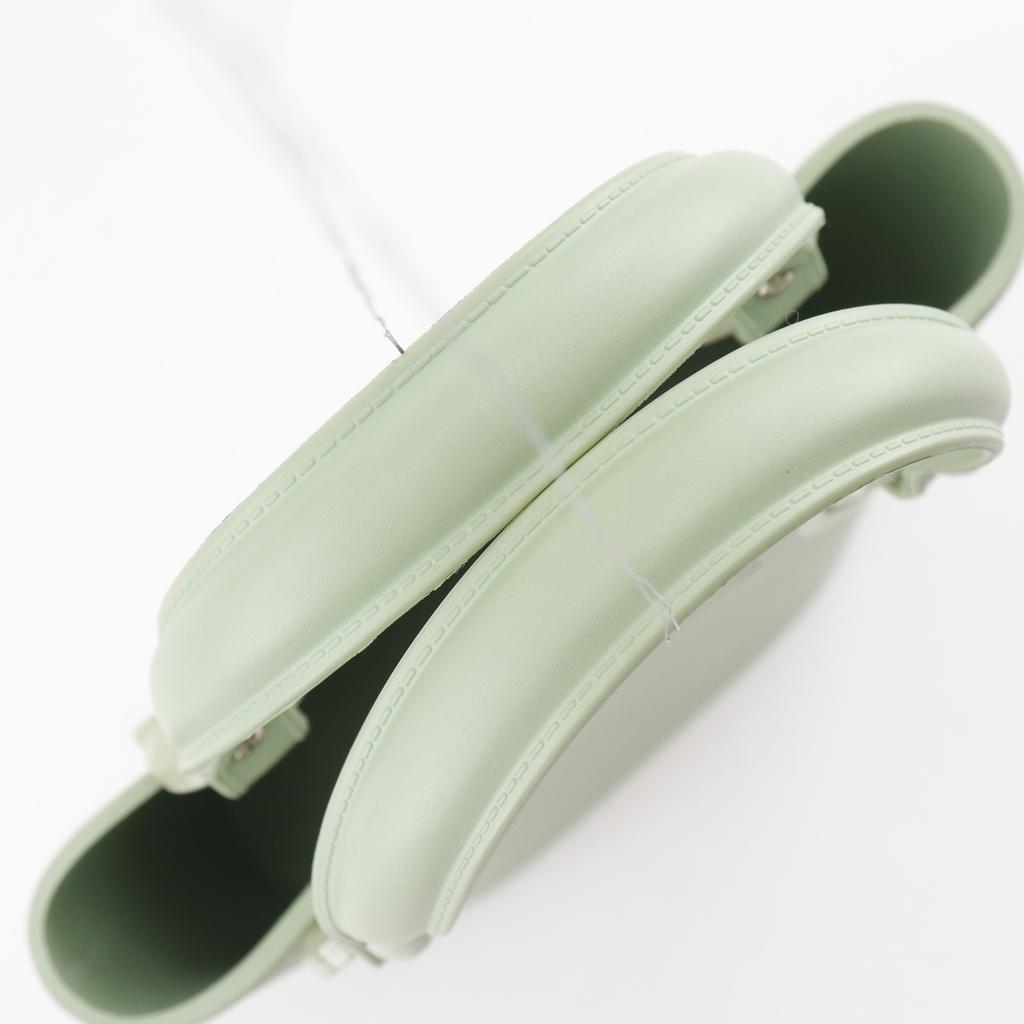 Salvatore Ferragamo Gancini Handbag 21 7144 Pastel green rubber Women Used