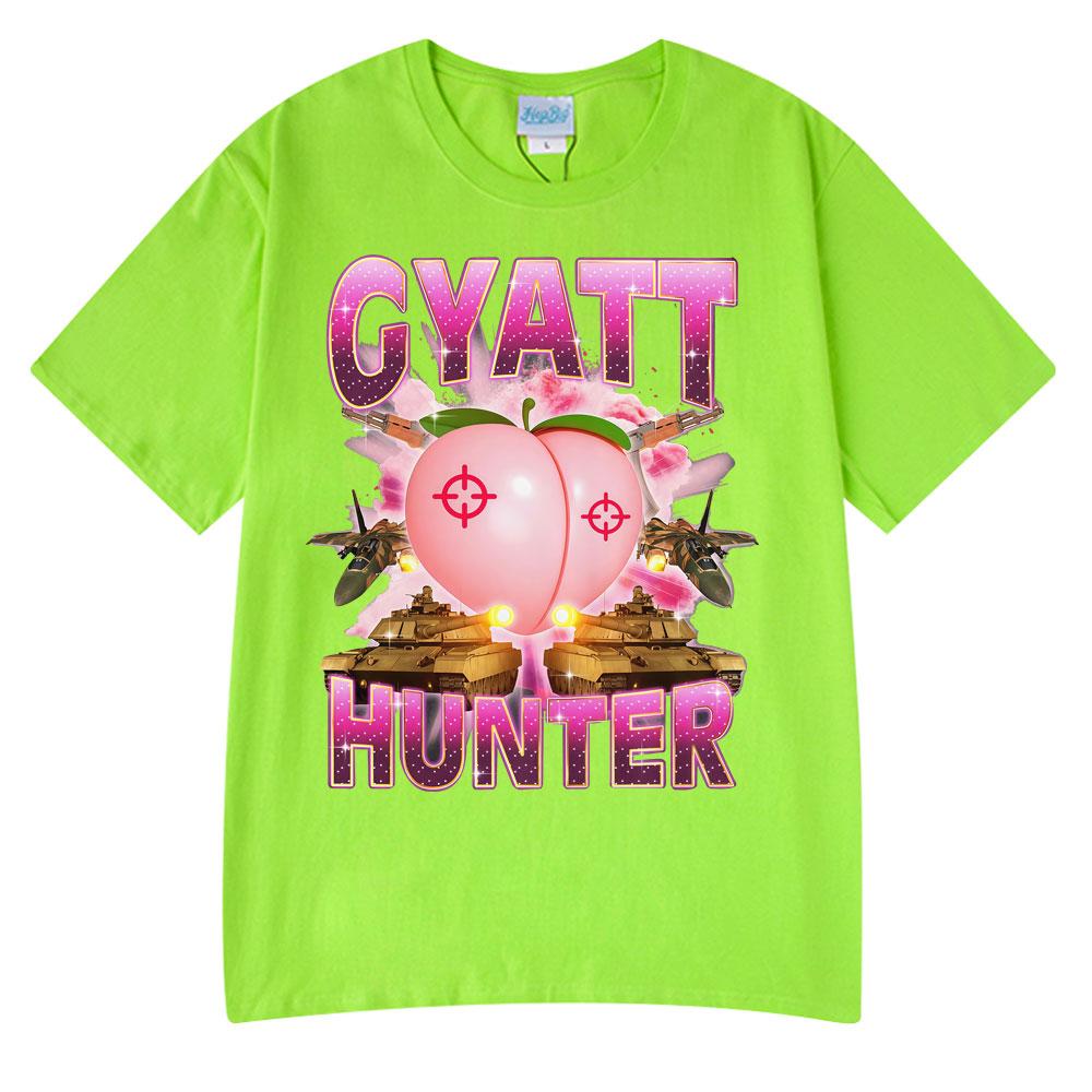

Забавные футболки Охотник на гиатт Забавная футболка-мем Мужские хлопковые классические топы Брендовая мужская одежда Уличная одежда Винтажная женская футболка 4XL