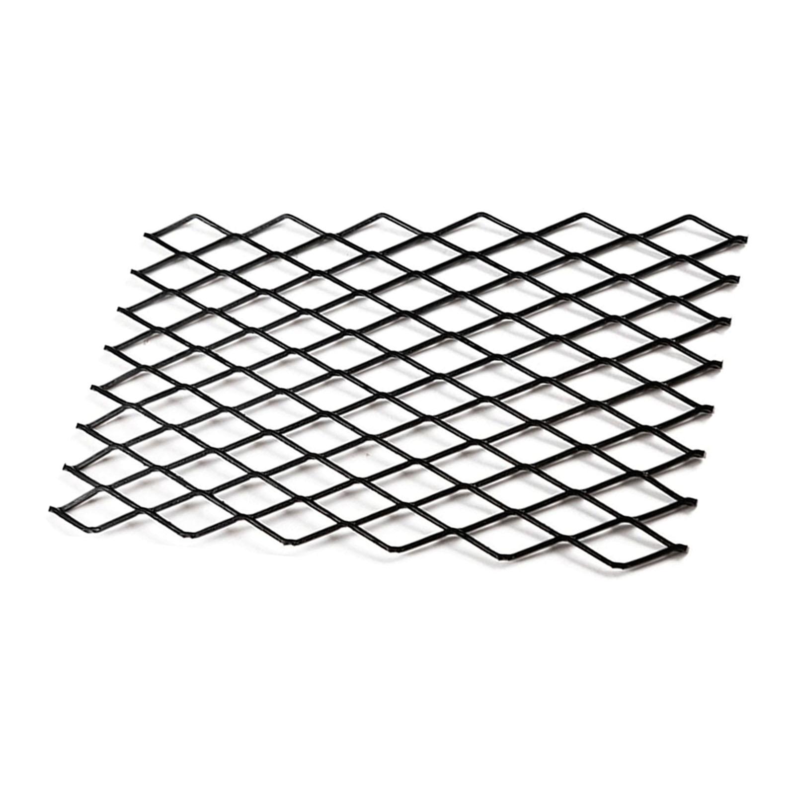 Wood Stove Grate Heavy Duty Steel Fireplaces Grate Steel Fireplaces Ember Retainer Mesh Fire Grates for Family Enduring
