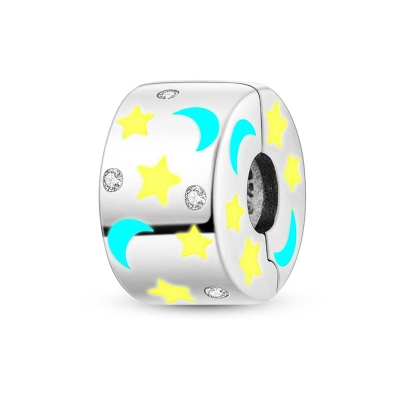 

Copper Clasp Stone Cz Clip Charm Zircon Star Butterfly Bead Fit Original Bracelet Necklace Diy Women Jewelry Making