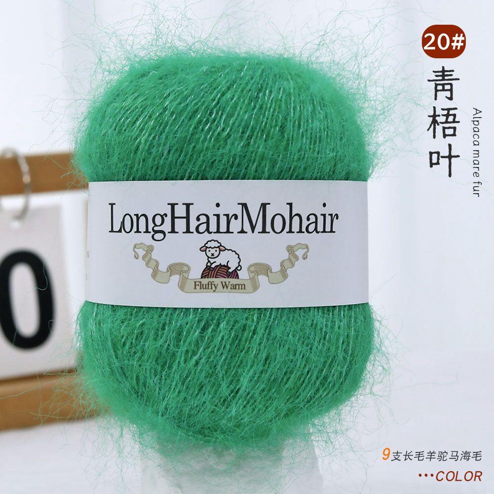 4 pièces/100g/set Fil Mohair Alpaga Pulls Tricotés Main Chapeaux Écharpes Châles Gants Chaussettes DIY Fil Doux Confortable Respectueux de la Peau