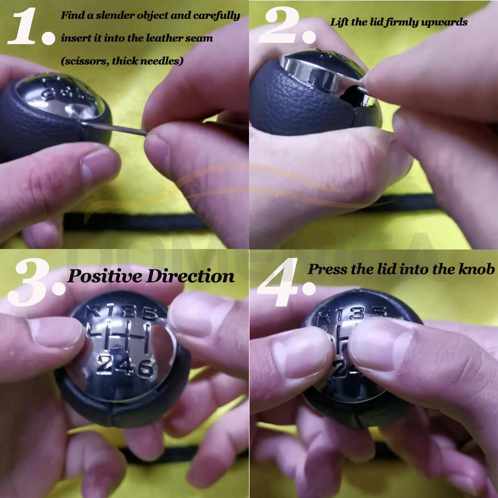 Pommeau de levier de vitesse automatique, 5 vitesses, 6 vitesses, pièces intérieures pour KIT 307, 308, 3008, 407, 5008, 807, cristaux en C3, boule