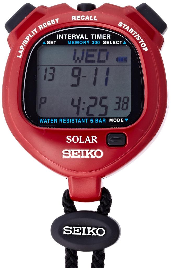 Seiko SOLER INTERVAL TIMER SVAJ103 (Power Red)