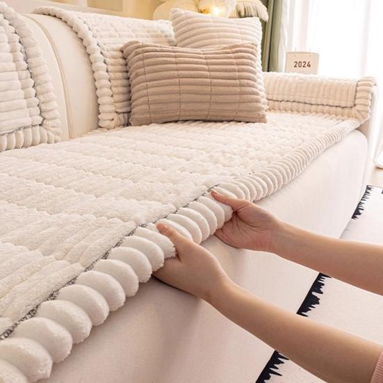 Yousheng Sofa Cover Washable Non-Slip Couch Throw Soft Thick Pet-friendly Sofa Protector Gift for Pet Owners And Their Furry Companions