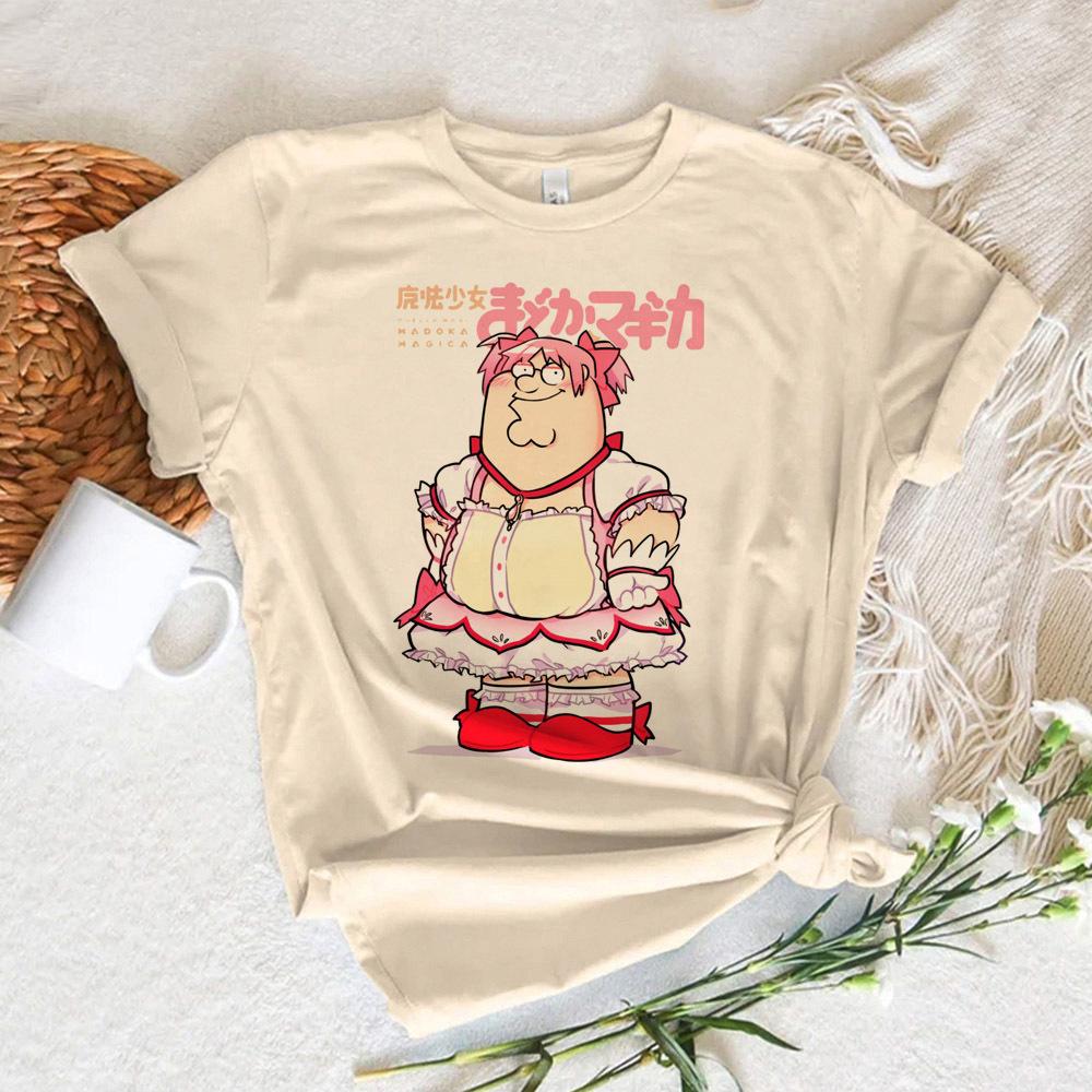 Madoka Magica t shirt Women Y2K streetwear anime tshirts feUnisex anime clothing S